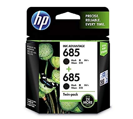 HP 680 Black Ink Cartridge ( 2 pack)